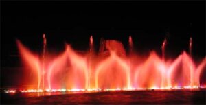 Танцующий фонтан на Кипре